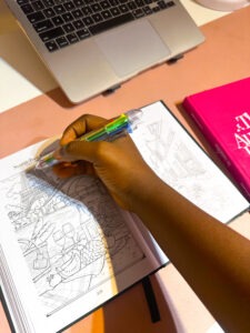 The Audacity Planner coloring pages