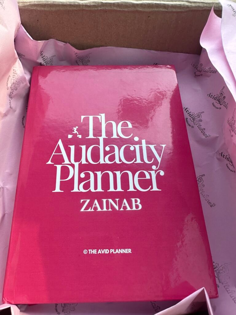 Customize your Audacity Planner